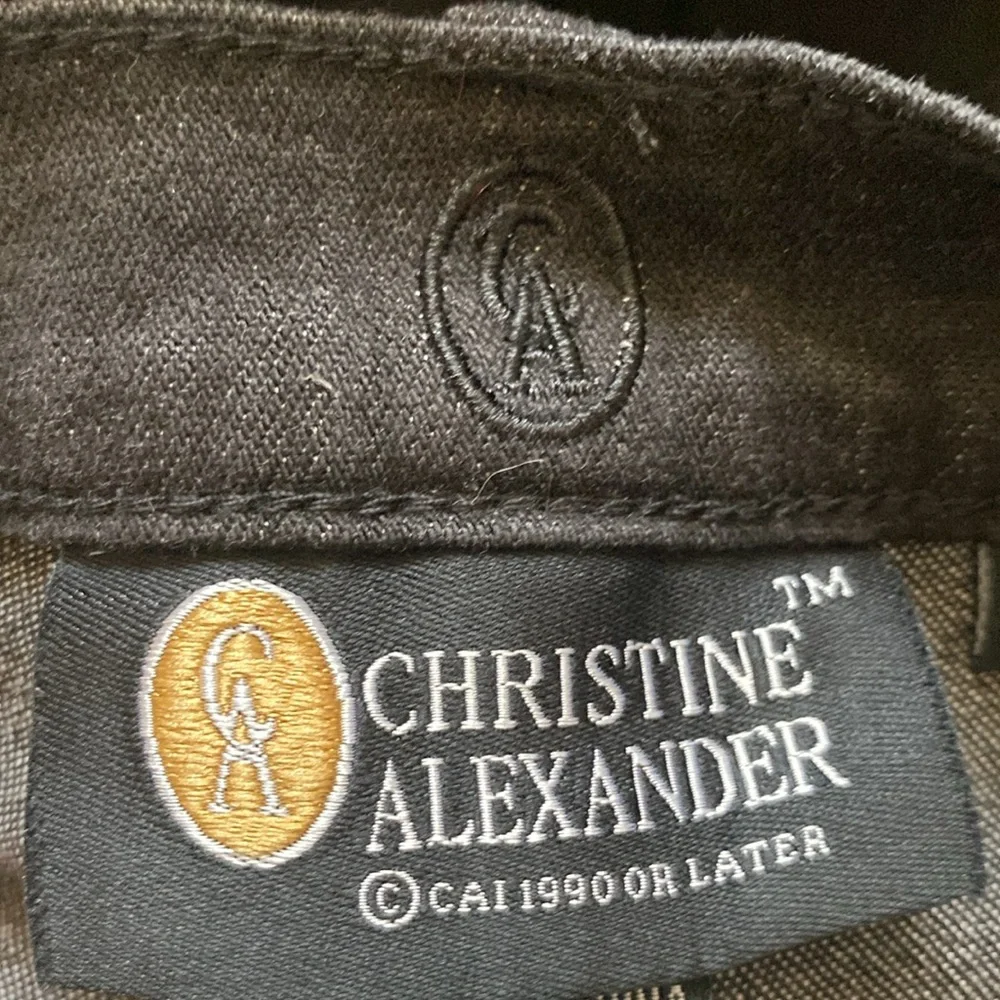 Christine Alexander black crystal jeans. NWT - Picture 3 of 9